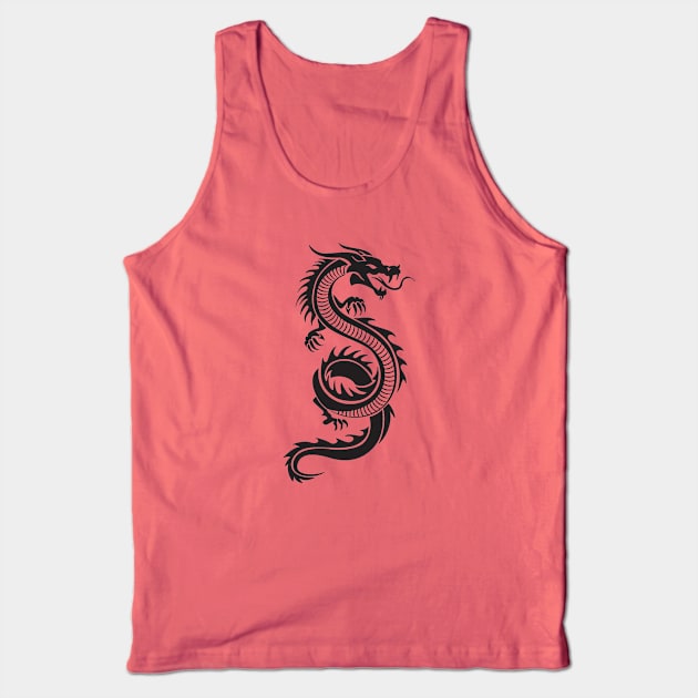 Dragon Tattoo Tank Top by NeilGlover